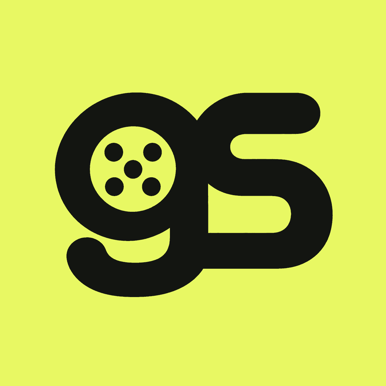 Club stamp GS monogram with five dice pips