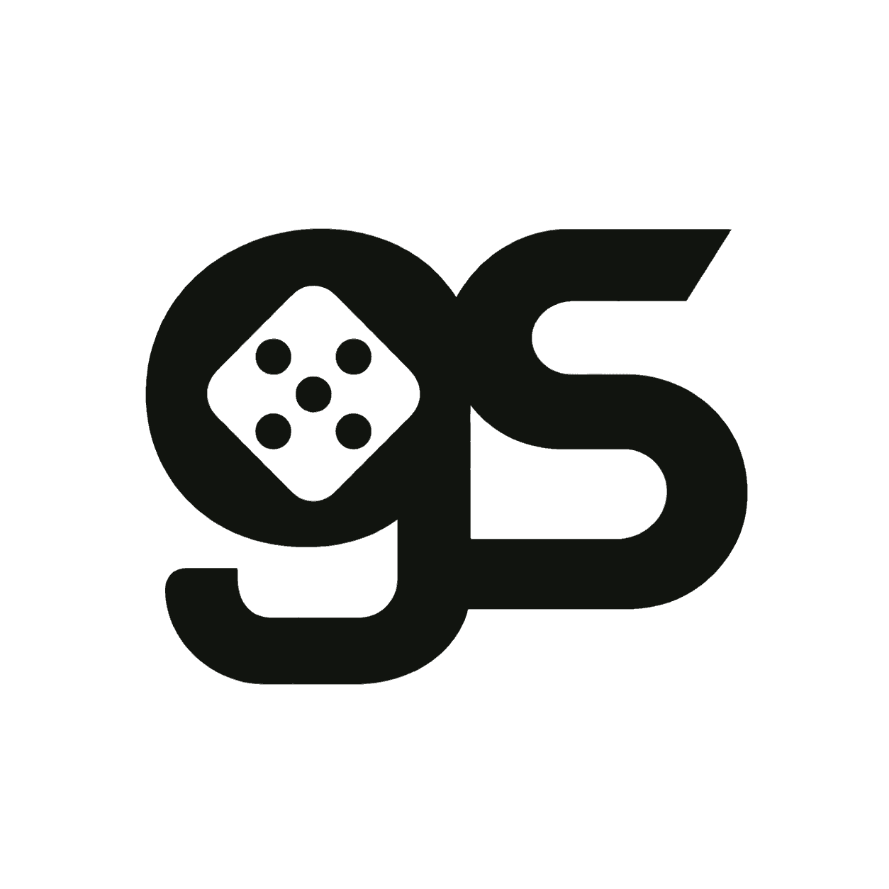 Original GS monogram with five dice pips